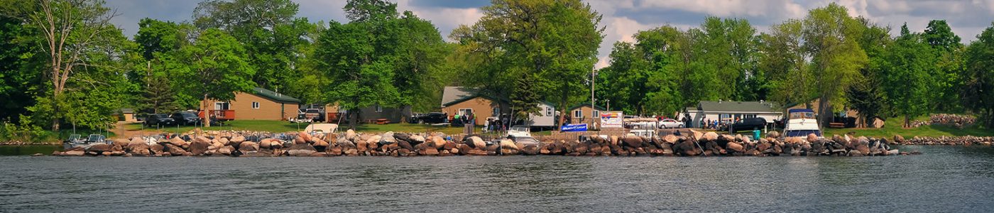 Nitti's Hunters Point Resort on Mille Lacs Lake Minnesota provides comfortable lodging