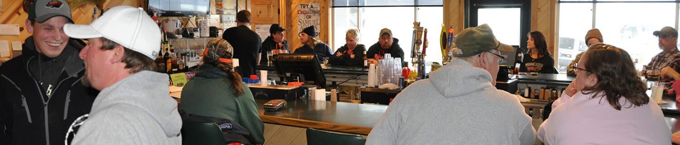 Hunters Point Bar on Mille Lacs Lake