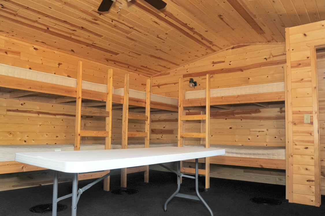 Inside Bunk House