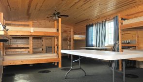 Beds in Bunk House