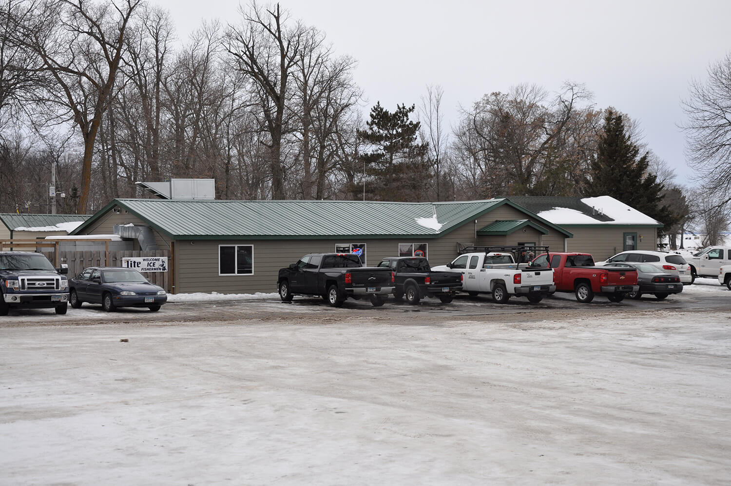 lodge parking lot