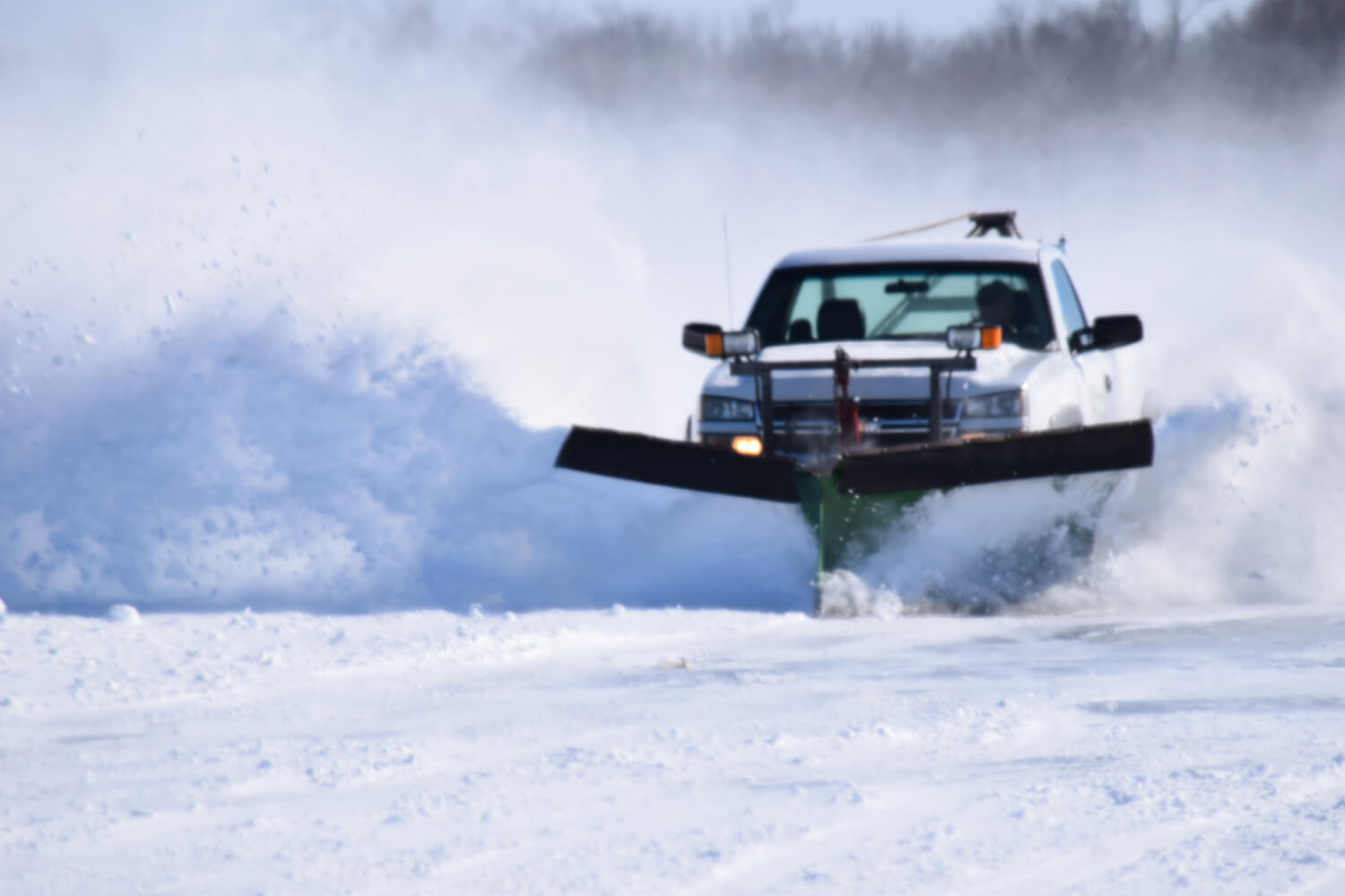 Ice Road Access Mille Lacs Lake